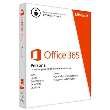 Microsoft Office 365 Персональный (Personal) 1 год на 1 ПК