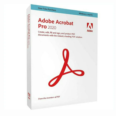 Adobe Acrobat Professional 2020 English